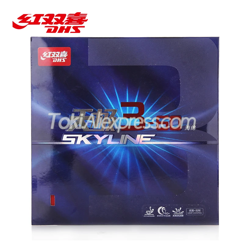 DHS SKYLINE 3-60 Table Tennis Rubber Sky Line 3-60 (Control / Loop) Original DHS Ping Pong Sponge
