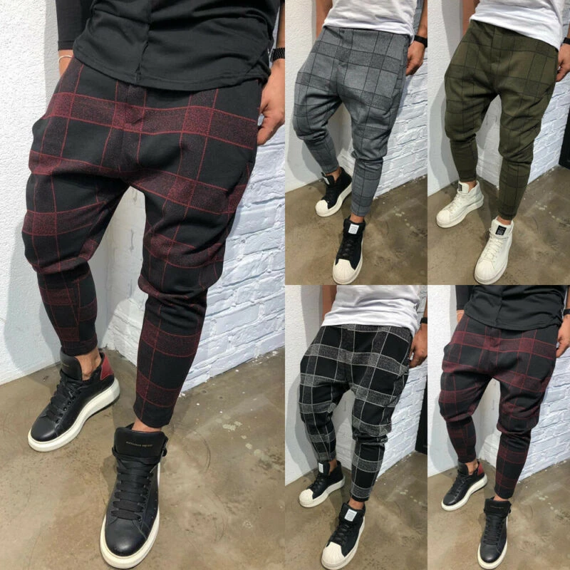 urban plaid pants