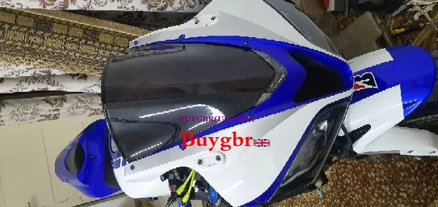 

Motorcycle Blue ABS Unpainted Upper Front Fairing Cowl Nose For Honda CBR600RR CBR 600RR 2007-2012