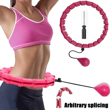 Fitness Smart Sport Hoop Thin Waist Exercise Detachable Massage Hoops Fitness Equipment Gym Home Training Weight Loss Fitness 1