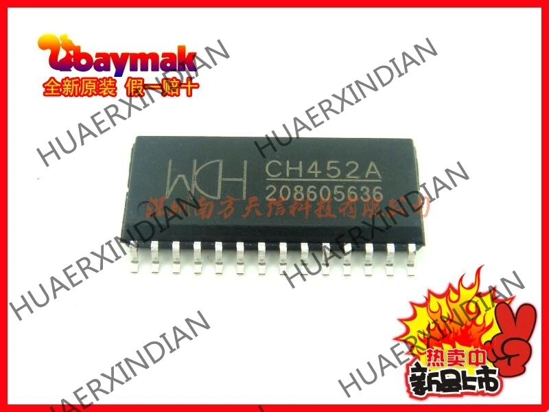 10 шт. новые и оригинальные CH452A CH452 SOP-28 USB