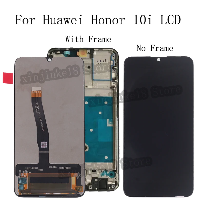 Высококачественный ЖК дисплей AAA для Huawei Honor 10i с сенсорным экраном в сборе