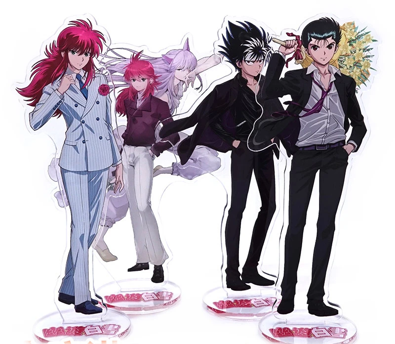 Аниме аксессуары для косплея YuYu Hakusho фигурка на акриловой подставке декор стола DIY коллекция игрушек для подарки для мальчиков девочек 1 шт. горячая распродажа