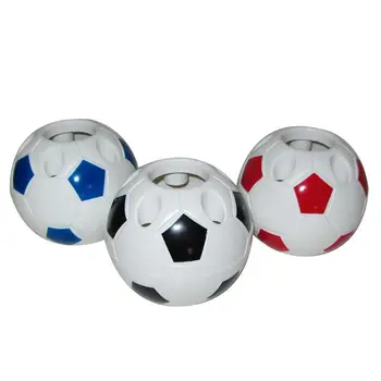 

2018 World Cup football style pen pencil holder plastic toothbrush makeup brush desktop organizer container