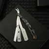 Barbershop Men's Shaver Straight Edge Barber Razor Knives Manual Beard Shaving And Care Replaceable Blades Shavette Gift For Men 4