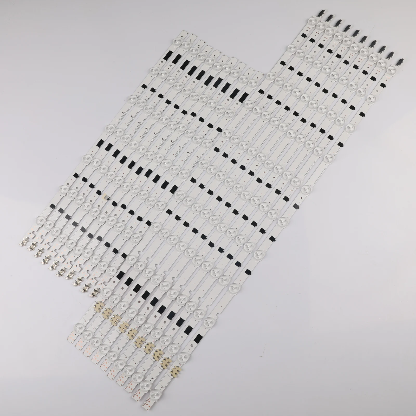 Mejor Compra 20pcs LED de 11 + 7 lámparas para SAMSUNG 2013SVS55F L + R D2GE_550SCA-R3 D2GE_550SCB-R3 UA55F6400 UA55F6800 UA55F6300 UN55F6350 QMrXeBMz9Jx