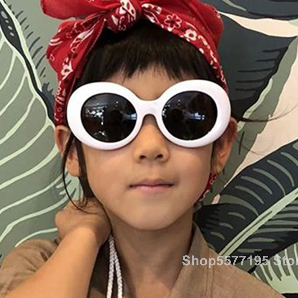 

Children Cute Optical Child Glasses Oval Frame Pure Colors Birthday Party Decorations Kids Fantasia Infantil sunglasses