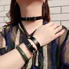 Collier Punk Harajuku, ras du cou, 100% fait à la main, bijoux, en cuir PU, tendance ► Photo 3/6