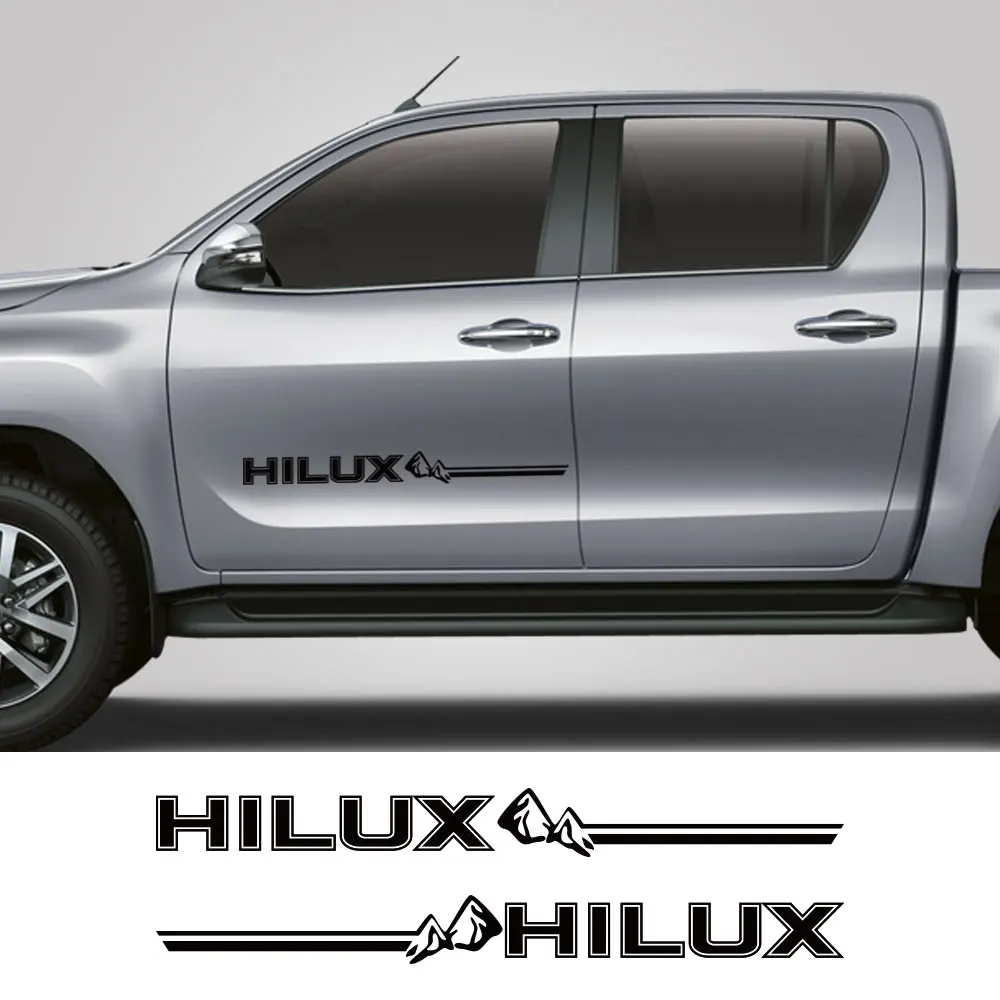 Виниловая наклейка на дверь пикапа для Toyota Hilux Vigo Rovo Rocco Truck | Автомобили и