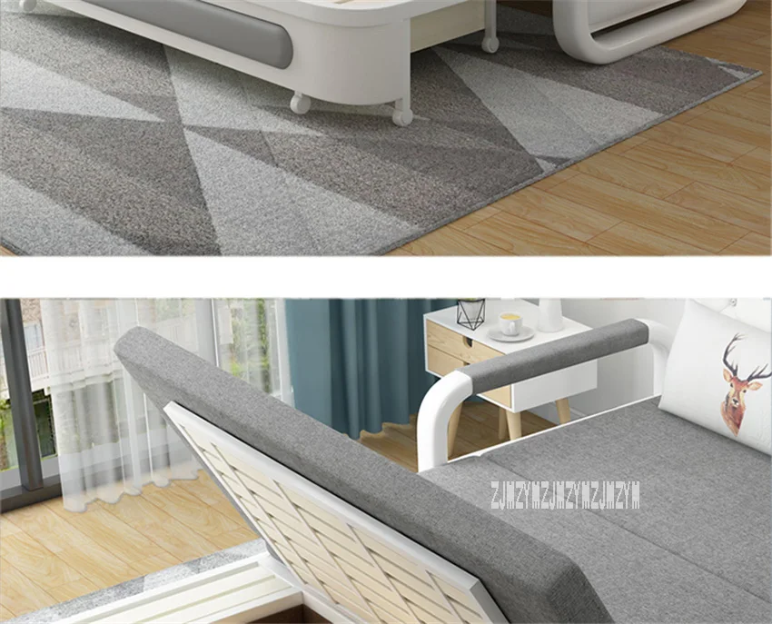 DB-888 1,8 м складное хранилище съемное и моющееся в сборе двойное использование диван-кровать многофункциональная хлопковая одно-, двуспальная кровать