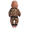 18 Inch Doll Clothes Leopard Print 43 cm Baby Born Clothes American Girl Doll Clothes OG Dolls Dollhouse Accessories Girl Gift 2