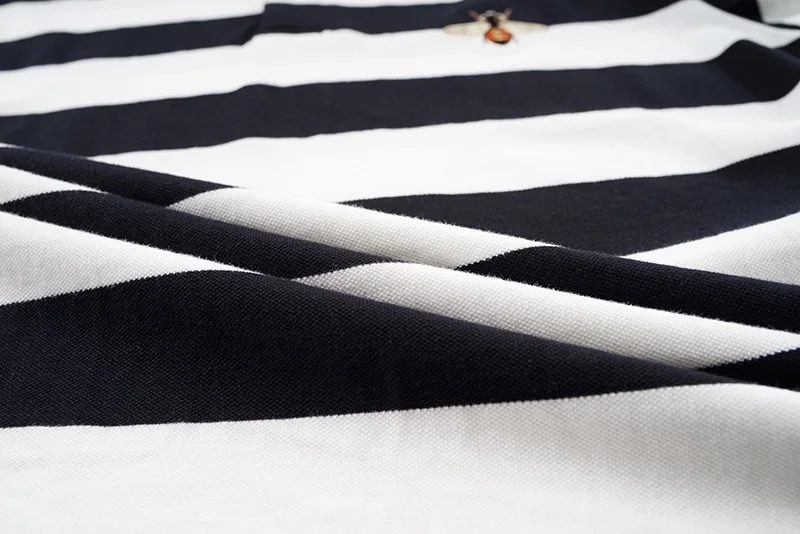 High New Novelty 2020 Men Punk Embroidered bee Snake Fashion Polo Shirts Shirt Hip Hop Skateboard Cotton Polo Top Tee #a2 19 H5d0b2a8af400425f93d9c217584eb261z