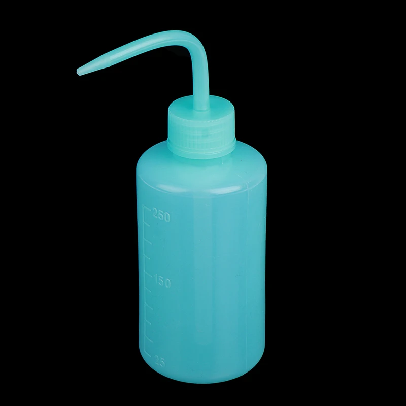 1pcs Wash Clean Clear Pink Plastic Green Soap Lab Wash Squeeze Diffuser Bottle 250ml 