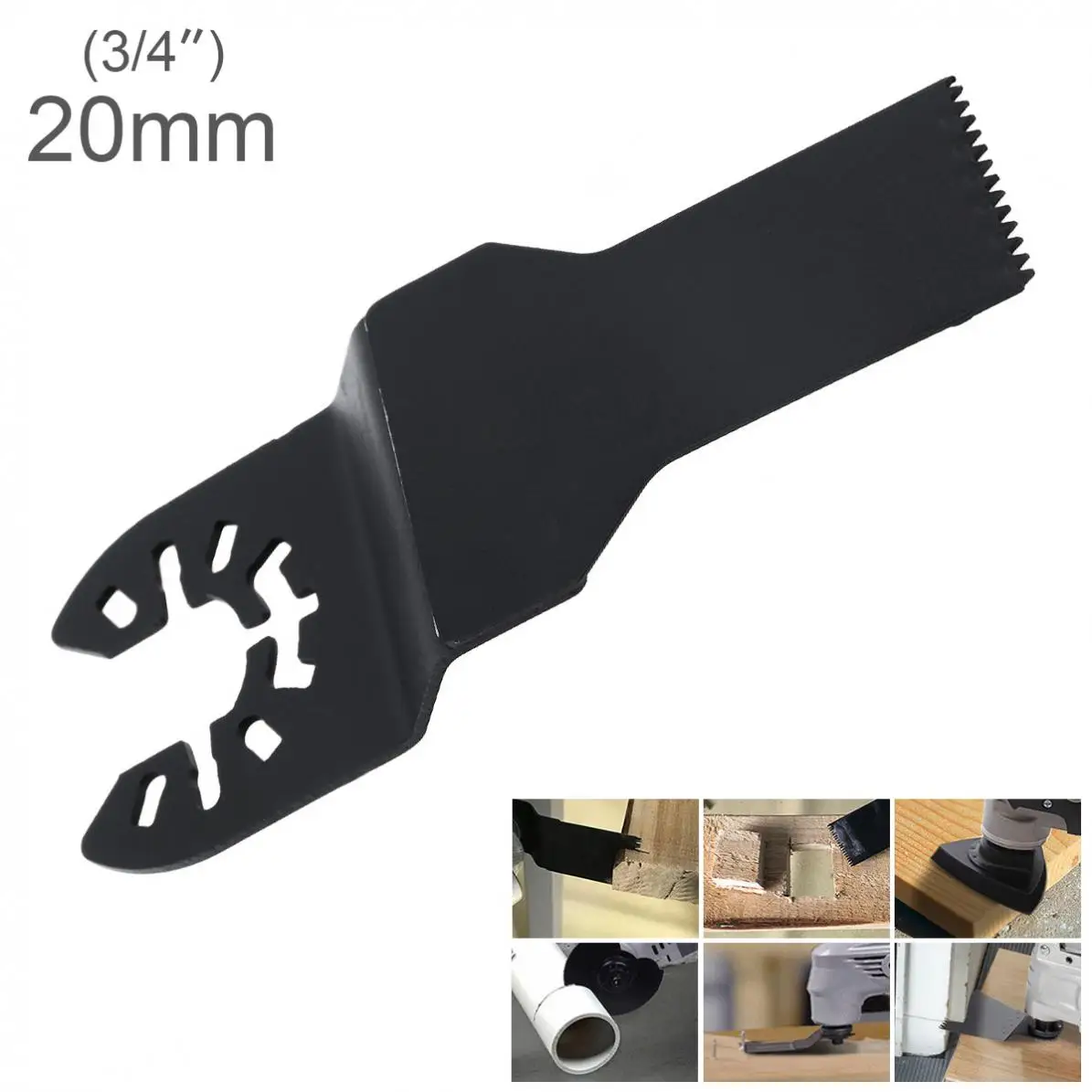 20mm Black Reciprocating Tungsten Steel Saw Blade Power Tool