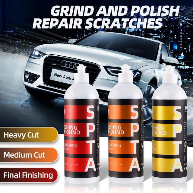 4 Bottle Majic Red Car Polish Scratch Paint Care Body Compound