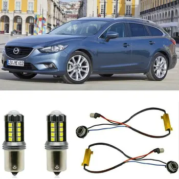 

Fog lamps for MAZDA 6 Estate Saloon GJ GL Stop lamp Reverse Back up bulb Front Rear Turn Signal error free 2pc