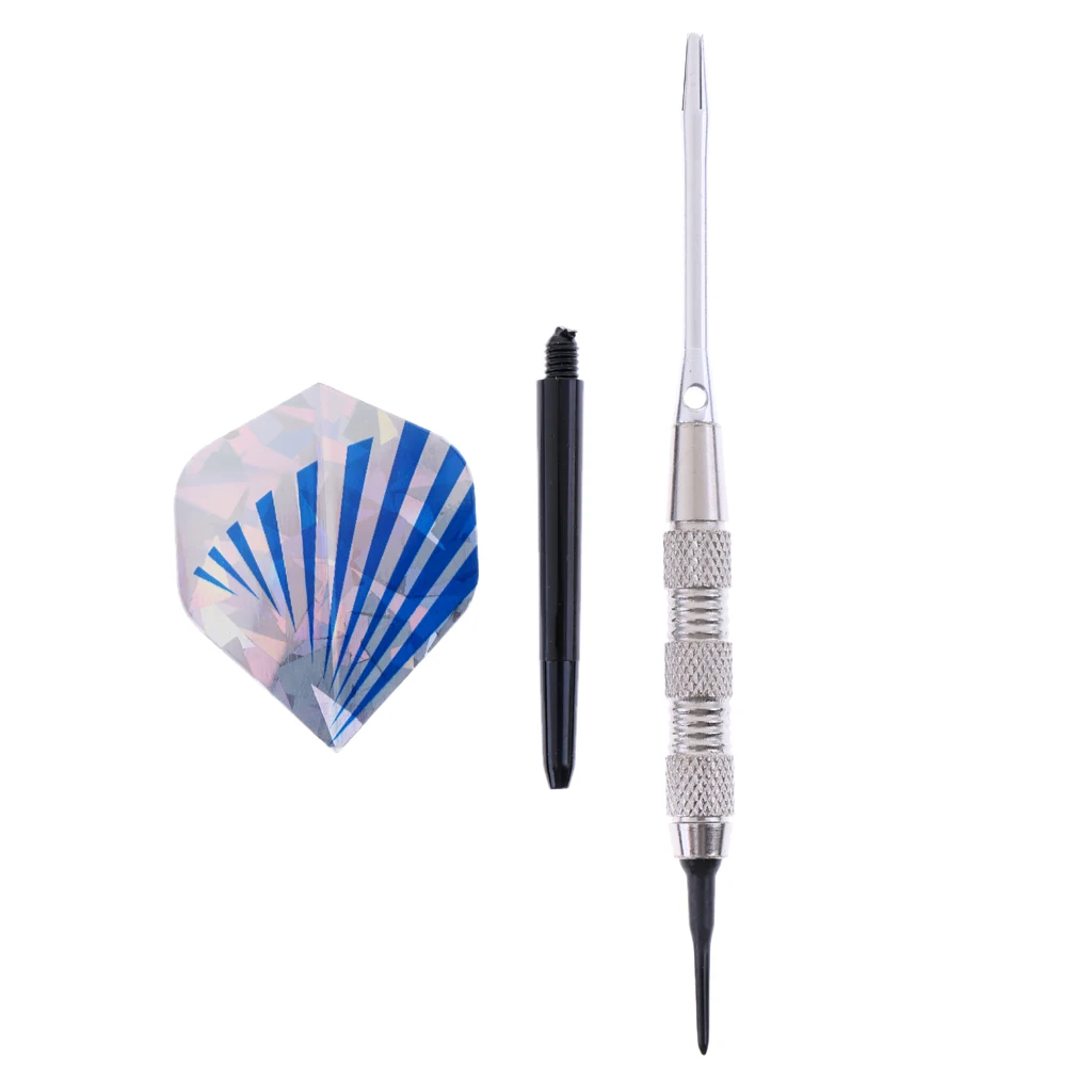 3 Pieces Professional Premium Soft Tip Darts Electronic Darts Iron Barrels witih Storage Box Darts Game for Family Adults Kids 3 Pieces Professional Premium Soft Tip Darts Electronic Darts Iron Barrels witih Storage Box Darts Game for Family Adults Kids
