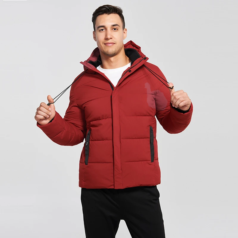 casacas para hombre nueva chaqueta de invierno para hombre abrigada gruesa moda Casual chaquetas Parka para hombre Abrigos de marca ropa de hombre con capucha hombre|Parkas|