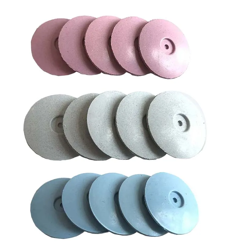 100 шт зубные полировальные колеса Стоматологическая лаборатория силиконовый полировальный диск грубая синяя/серая/Розовая для стоматологического ювелирный вращающийся инструмент 22*3,5 мм