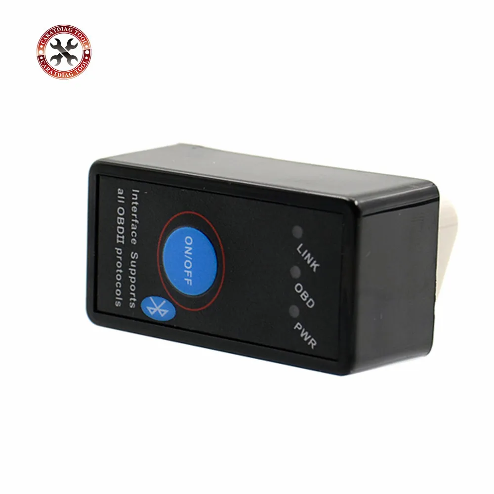 Bluetooth ELM327 V2.1 OBD2 автомобильный диагностический инструмент ELM327 Выключатель питания V2.1 кнопка включения/выключения ELM-327 автоматический сканер для OBDII протоколы