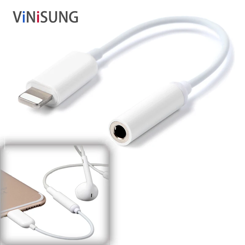 

For iPhone 7 8 Plus X XS MAX XR Audio Adapter 3.5mm Female Cable Music Headphone Connector Converter mobile phone accessories