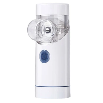 

USB Portable Handheld Mini Sprayer Humidifier for Adults Kids, Home Daily Use, Ultrasonic Cool Face, Includes 2X Masks & Mouthpi