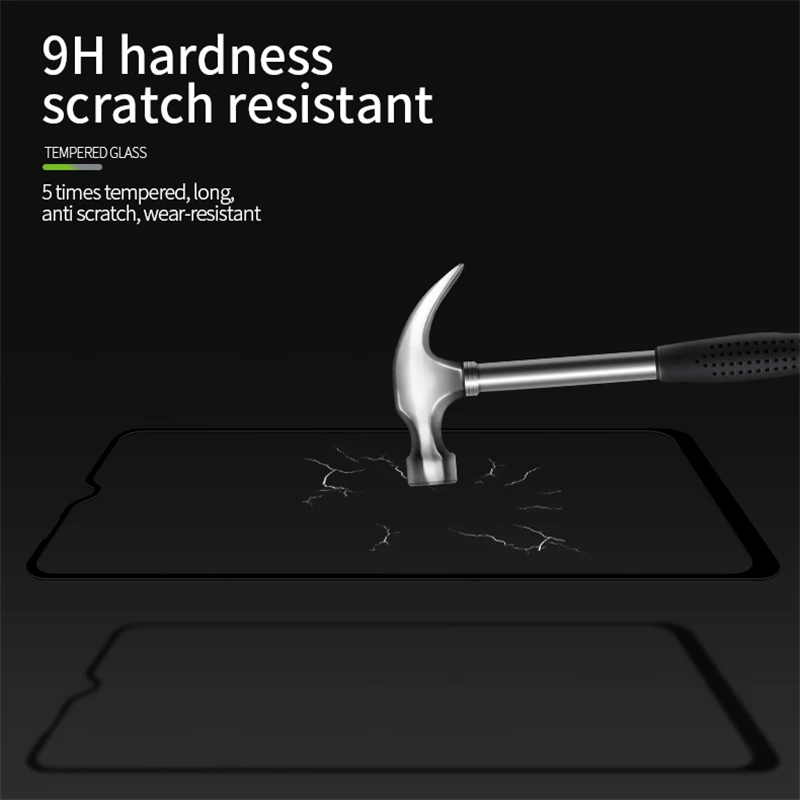MOFI для Xiaomi Redmi 8 8A закаленное стекло 2.5D изогнутый экран протектор полное покрытие Защитная пленка для Redmi8 ЖК-защита