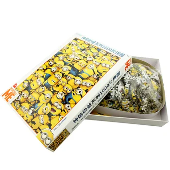 

1000pcs Minions Authentic Authorized Puzzle Despicable Me Adult Small Yellow Puzzle Decompression High Challenge Puzzle Toy