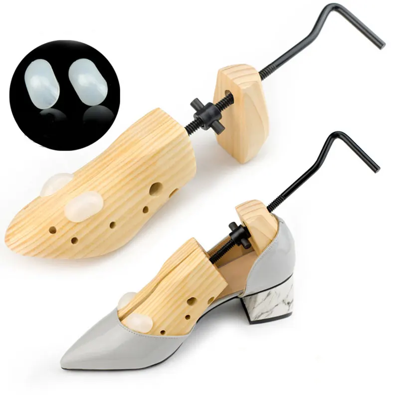 

1Pc Men Women Wooden Shoe Expander Adjustable 2-Way Professional Shoe Stretcher Shaper Shoe Tree Holder For Boot Extender Keeper