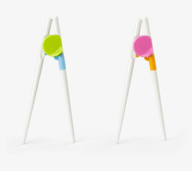 2 пары мультяшных детских палочек для еды Силиконовые Детские Обучающие учебные палочки для еды многоразовые аксессуары для кормления младенцев