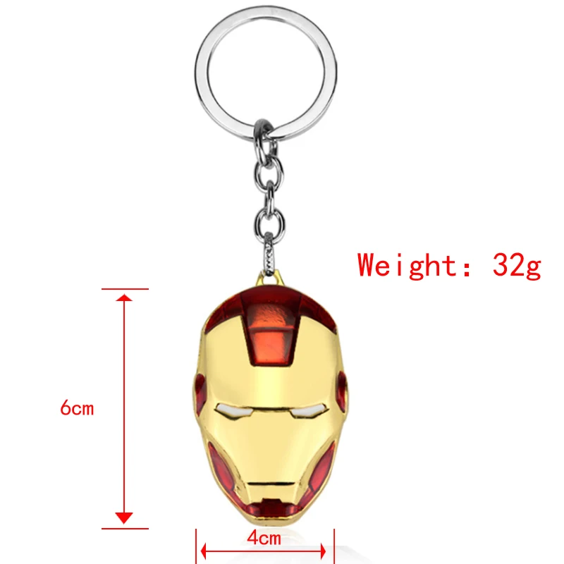 Thor Hammer металлический брелок Marvel Мстители эндшпиль танос оружие Железный человек брелок для ключей для мужчин автомобиля женщин сумка аксессуары - Цвет: Iron Man 03