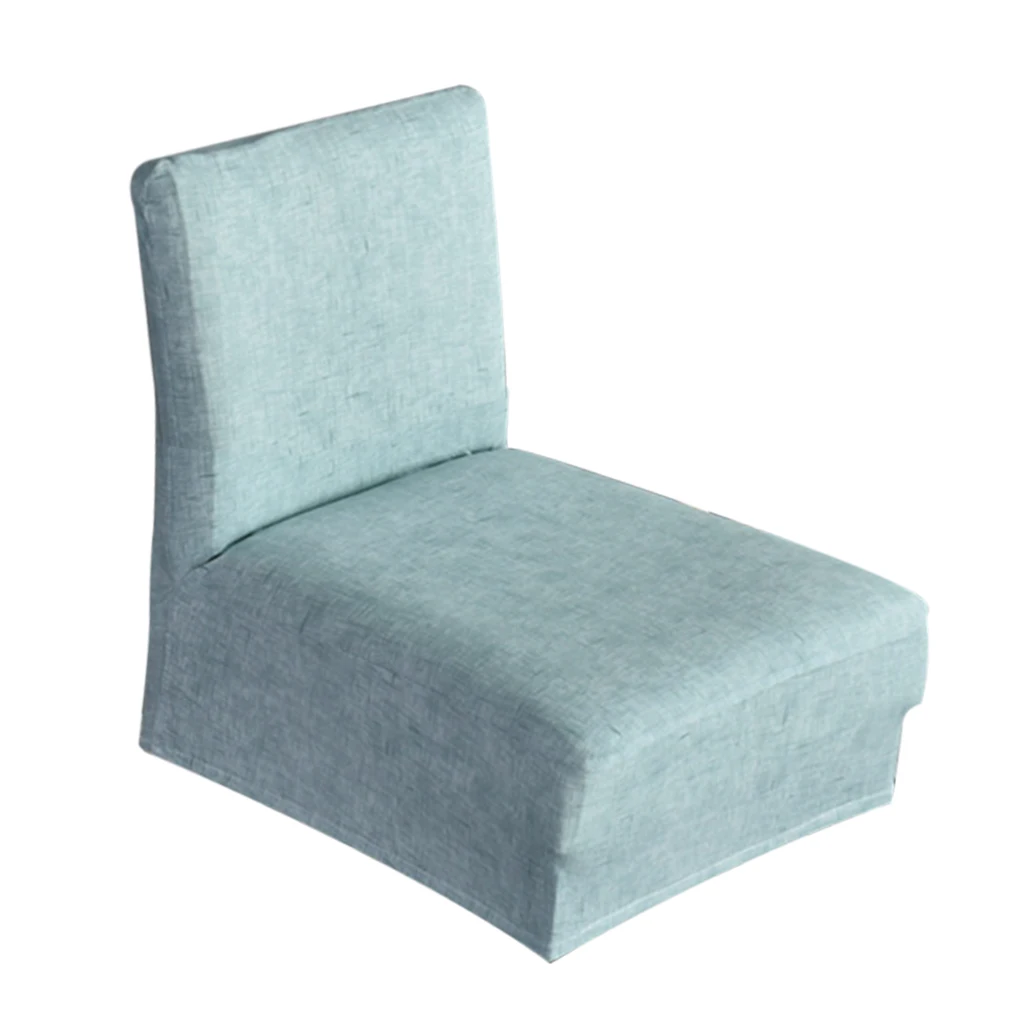 Premium Stretch Spandex Low Back Chair Seat Cover Cafe Bar Stool Covers Chair Protectors Wedding Banque Stretch Chair Covers