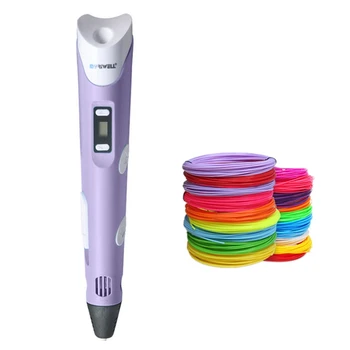 

Myriwell 3D Pen Rp100B + Free PLA Filament Abs 3D Pen 3D+50M Pla 1.75Mm Plastic 3D Printer Pen Kids Birthday Gift EU Plug