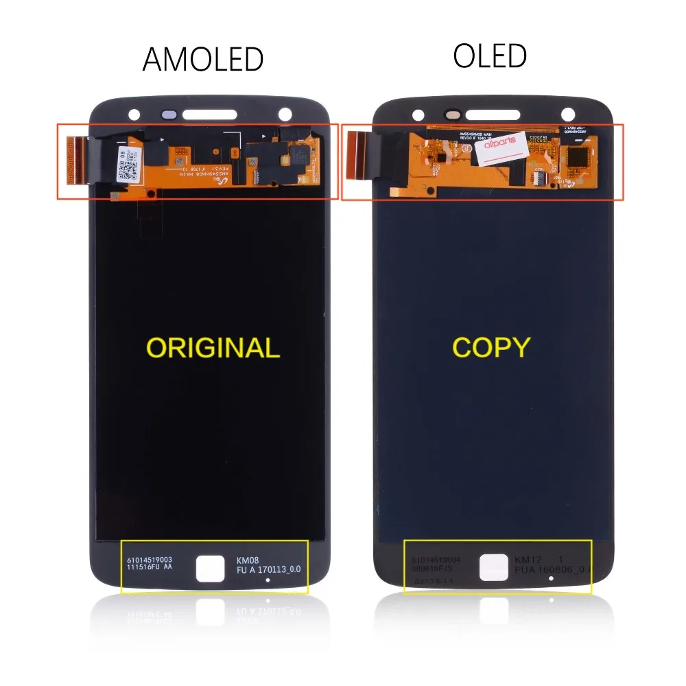 AMOLED дисплей для Moto Z Play ЖК сенсорный экран дигитайзер замена XT1635 XT1635-02