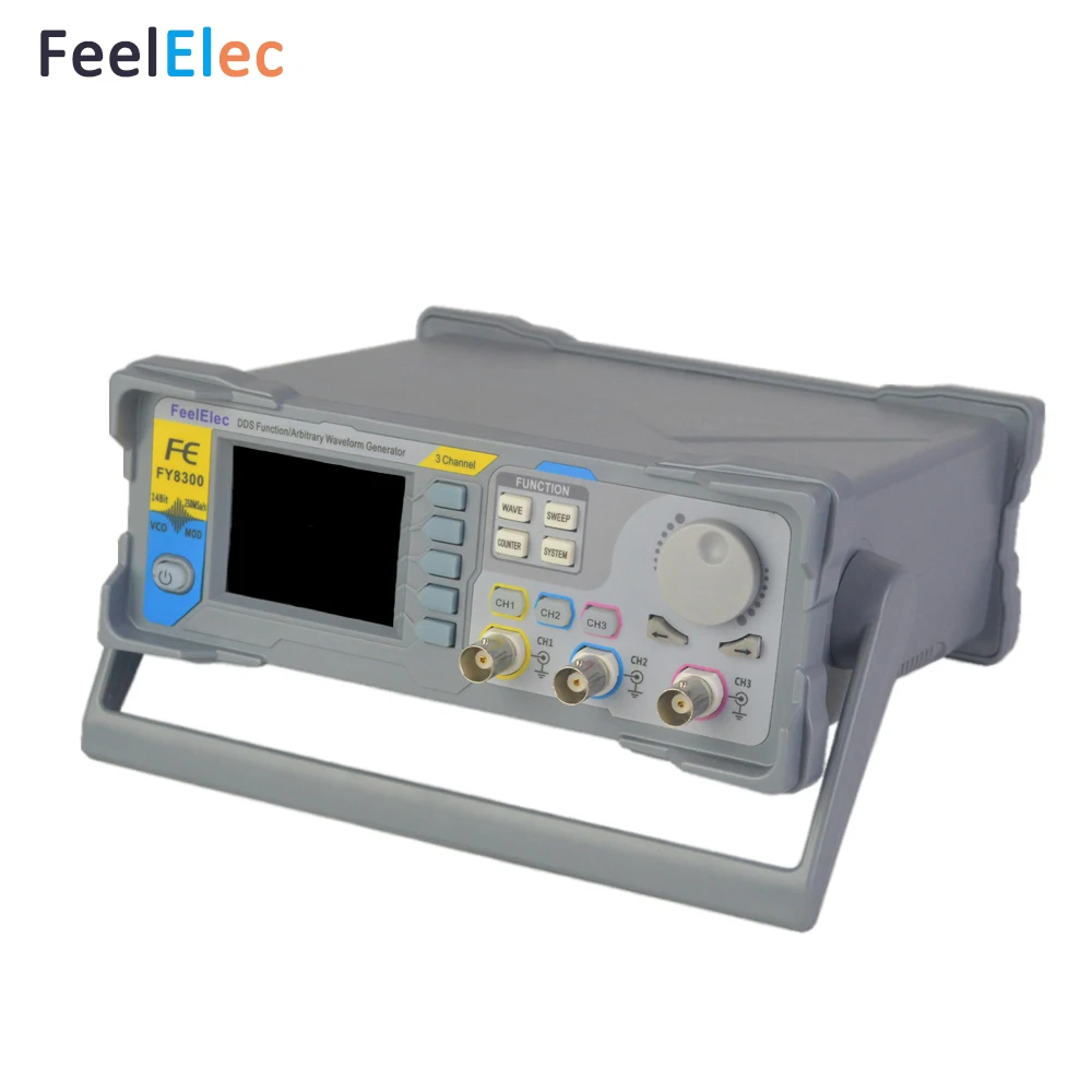 Feelelec New Product Fy8300 10mhz Fully Numerical Control Three Four Channel Function Arbitrary Waveform Signal Generator Signal Generators Aliexpress