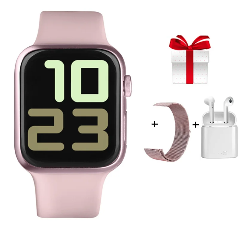 Смарт-часы для женщин PK W-series34 водонепроницаемые IP68 Смарт-часы для измерения артериального давления и сна кислородный монитор для Iphone Xiaomi Samsuang huawei - Цвет: C