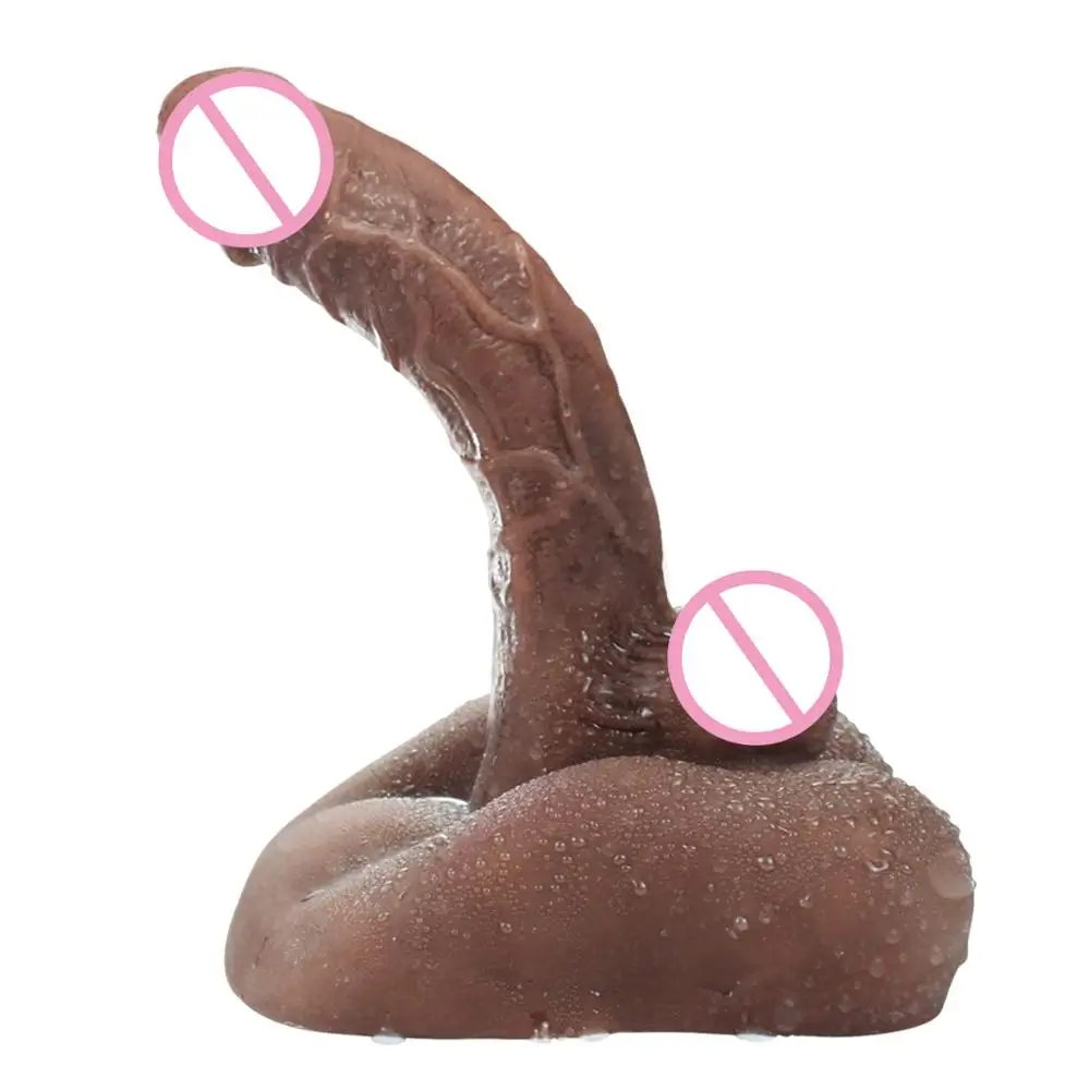 Dildo Ass Lifelike Testicle Male Realistic Penis Ass Sex Doll for Women and Men Large Penis and Tight Anus Dildo Sex Toy
