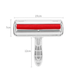 2-Way Remove Pet Hair Roller Dog Hair Remover Brush Carpet Cleaning Brush Cat Lint Sticking Roller Carpet Cleaner Brushes Gloves