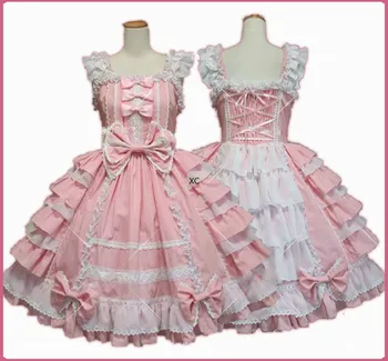 

Princess Girl Dress Halloween Victorian Gothic Lolita Dress Cosplay Costume Layered Women Party Maid Dress 6 Types
