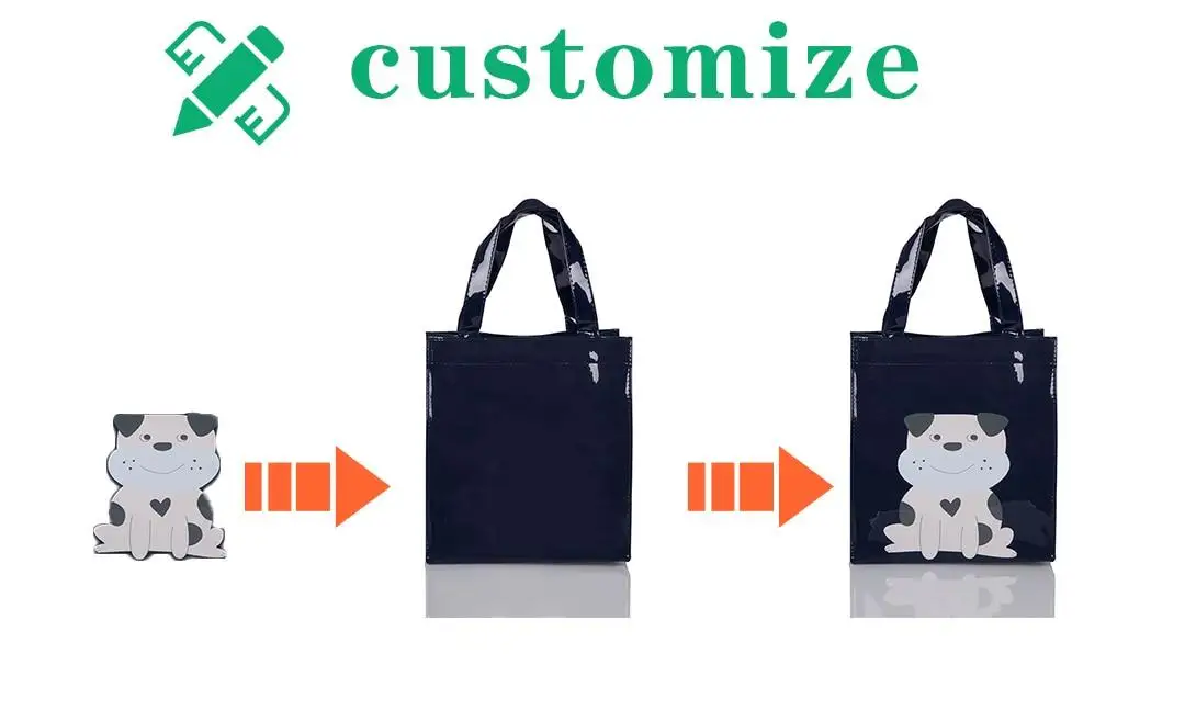 London Style PVC Reusable Shopping Purses Large Eco Friendly Flower Women's Tote Shopper Bag Summer Waterproof Beach Handbag