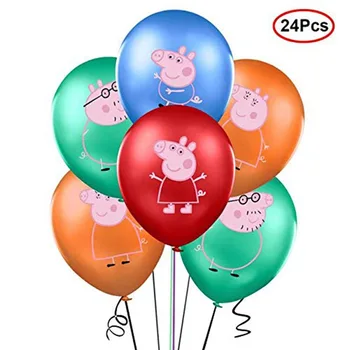 

Original Peppa Pig Balloon Birthday Party Decorations Kid George Balloons Latex Balloon Christmas Decoration Home Party Supplies