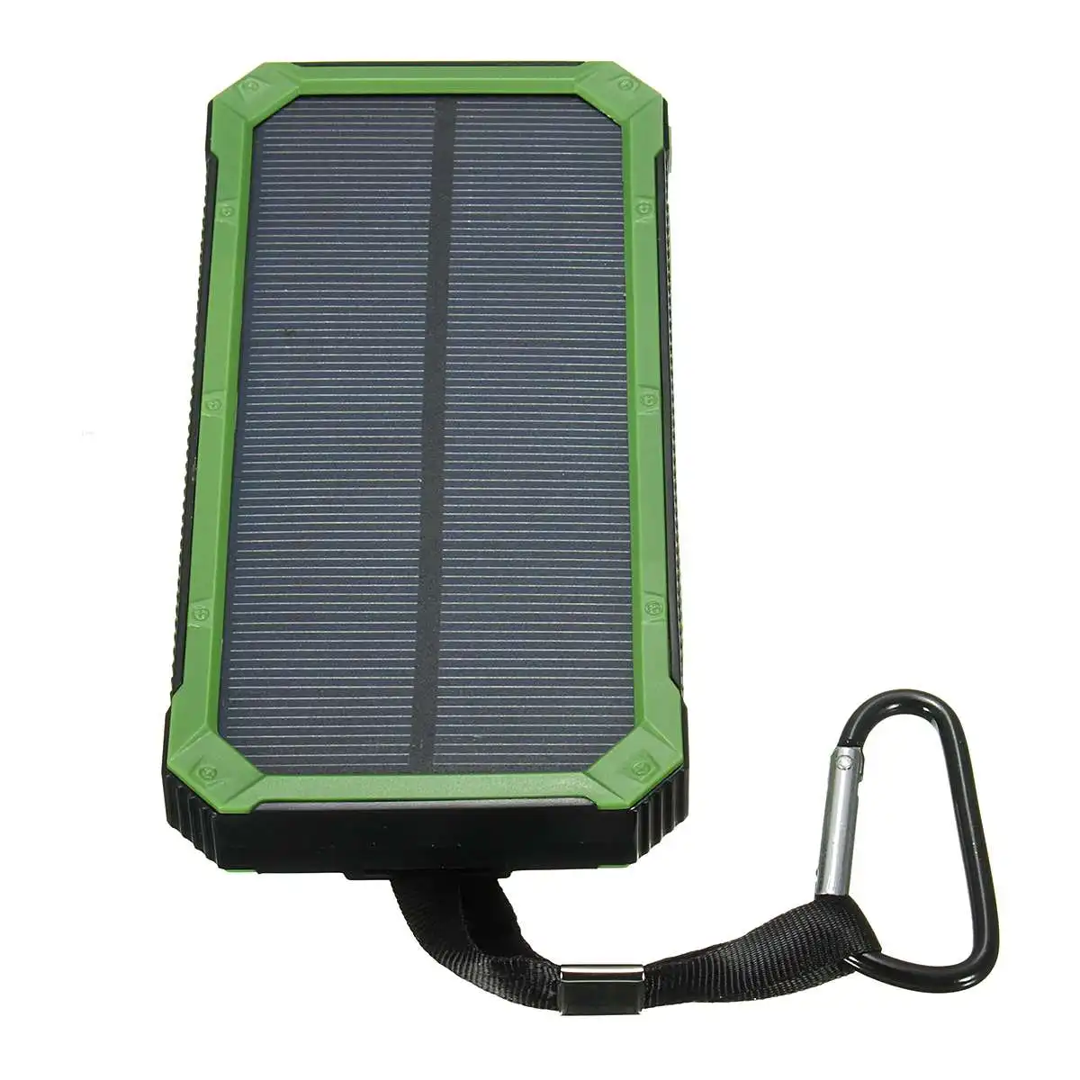 green LEORY 300000 мАч Солнечное зарядное устройство power Bank портативное Внешнее зарядное устройство с двумя USB зарядное устройство для кемпинга - Тип штекера: green