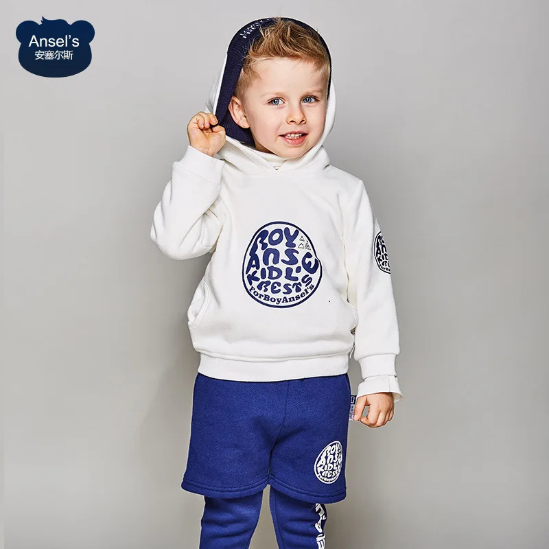 

Set Baby New Style Men And Women CHILDREN'S Sweater Pants Two Cartoon Animation Sports Clothing Spring And Autumn Casual Convent