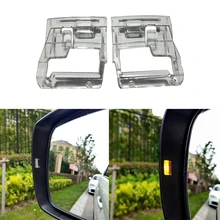 2 предмета в комплекте, для Субару WRX, автомобильные аксессуары, брелок для автомобиля Subaru Outback Forester XV прозрачные боковые зеркала автомобиля помощник сигнала поворота светильник объектив мотоциклетные индикаторы