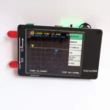 2,8 дюймов lcd NanoVNA векторный сетевой анализатор комплект MF HF VHF UHF 50 кГц-900 МГц антенный анализатор встроенный аккумулятор+ кабель usb type-C