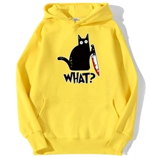Aliexpress - Killer Black Cat What Surprised Men Hoodies Streetwear Warm Male Hoodie Hip Hop Daily Casual Autumn Sweatshirt