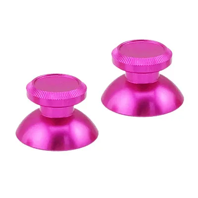pink Алюминиевый металлический 3D Аналоговый джойстик для Playstation 4 PS4 Slim Pro thumb Stick grip cap Замена для xbox ONE контроллер - Цвет: pink