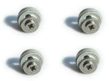 

4pcs screws For Panasonic Toughbook CF-19 CF19 CF 19 MK1 MK2 MK3 MK4 Notebook Case Cover Corner screws with Plastic Ring