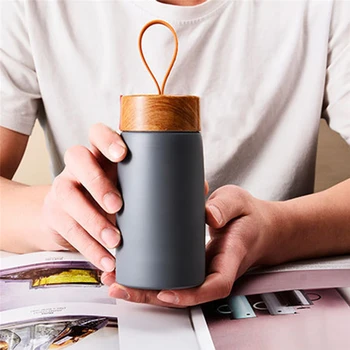 

Portable Travel Mug Insulated Coffee Mugs Thermal Cup Stainless Steel Tumbler Water Thermos Vacuum Flask Mini Water Bottle