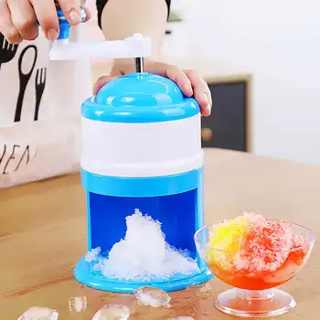 

Hand Crank Mini Ice Crusher Manual Shaver Ice Cream Tools Home DIY Countertop Ice Chopper Slushies Smoothies Maker Kitchen Tools